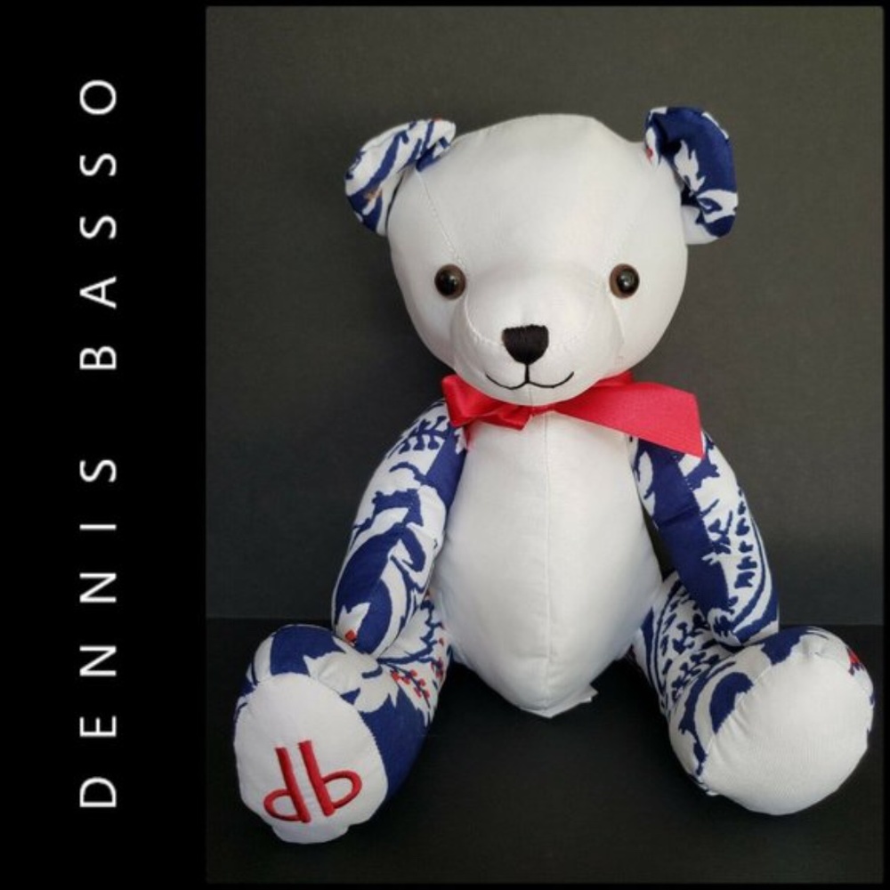 NEW Dennis Basso Home Stuffed Teddy Bear